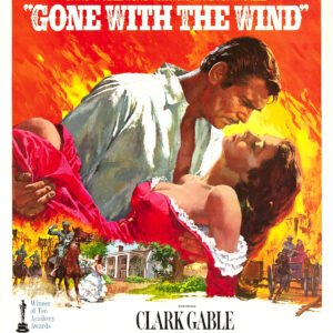 Poster – Gone with the wind, Originele Filmposter, Premium Print, Professioneel Fotopapier