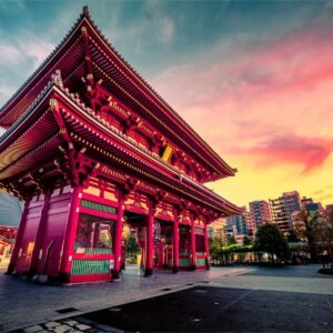 Fotobehang – Senso-ji tempel in Tokio, Japan, te koop in 11 maten, inclusief behanglijm