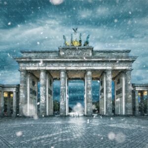 Fotobehang – Brandenburger Tor Berlijn, in 11 maten te koop, premium print, incl behanglijm