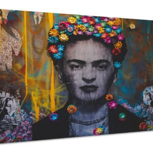 Schilderij – Frida Kahlo – Mexicaanse kunstschilderes, Premium Print