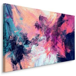 Schilderij – Abstract, Multikleur, Premium Print