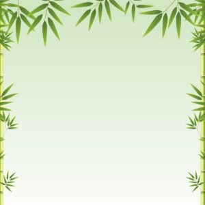 Fotobehang – Bos van Bamboe, Groen, Prachtige achtergrond, in 11 maten, incl behanglijm