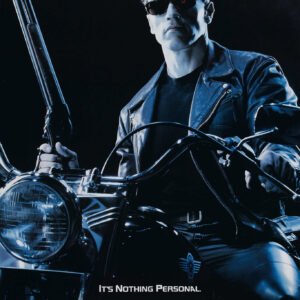Poster – Terminator 2, Judgment Day , 1991, Originele Filmposter, Premium Print, Professioneel Fotopapier
