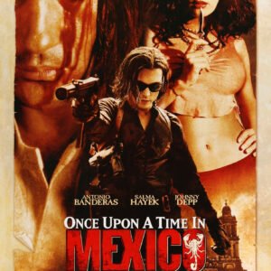 Poster -Once upon a time in Mexico, 2003, Originele Filmposter, Premium Print, Professioneel Fotopapier