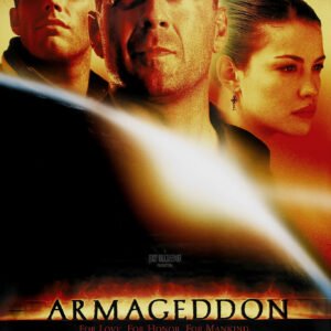 Poster – Armageddon 1998, Originele Filmposter, Premium Print, Professioneel Fotopapier